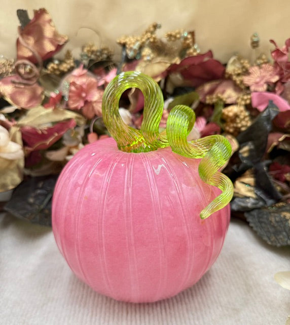 Yukimi Pink and Green Pumpkin - Large