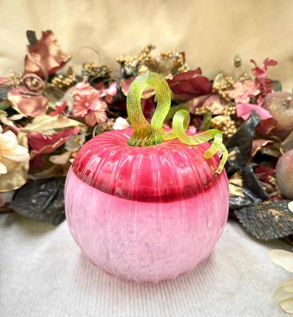 Yukimi Matsumoto Dark Pink and Light Pink Split Pumpkin - Large