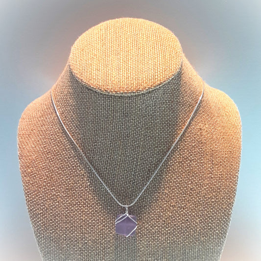 Wrapped Necklace Violet