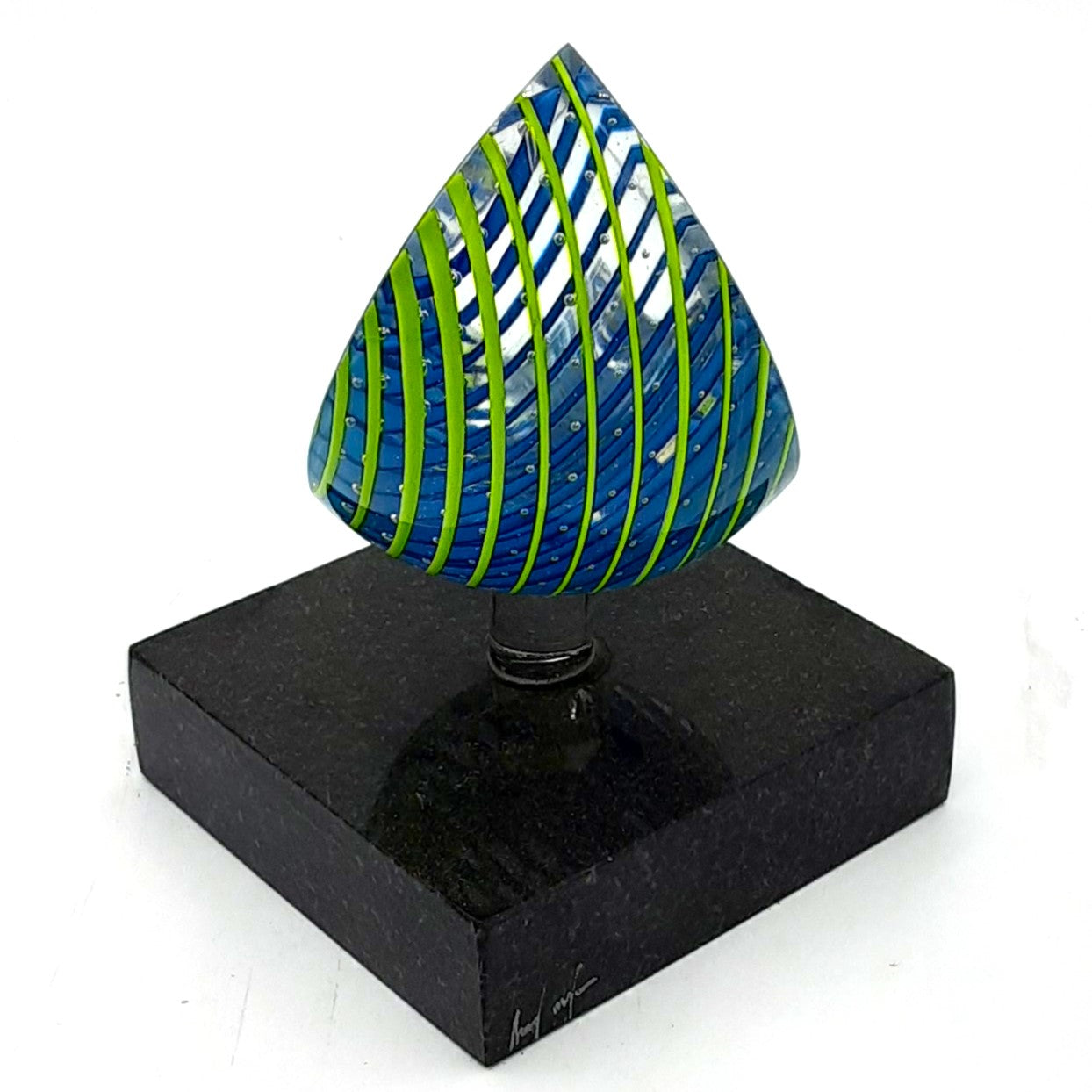 Cut Marble Sculpture Green