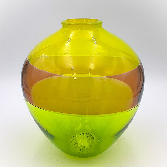 Buoy Vase Yellow/Red/Green
