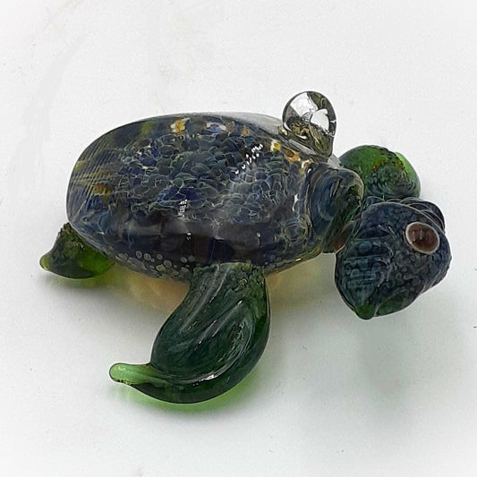 Turtle Ornament Green