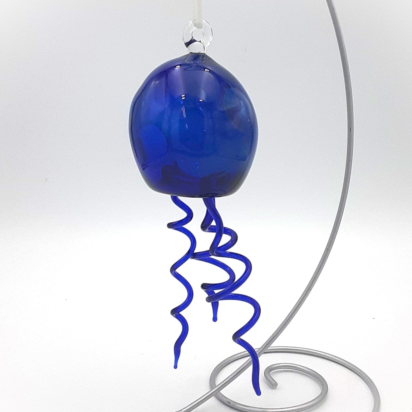 Handblown Glass Squid Ornament
