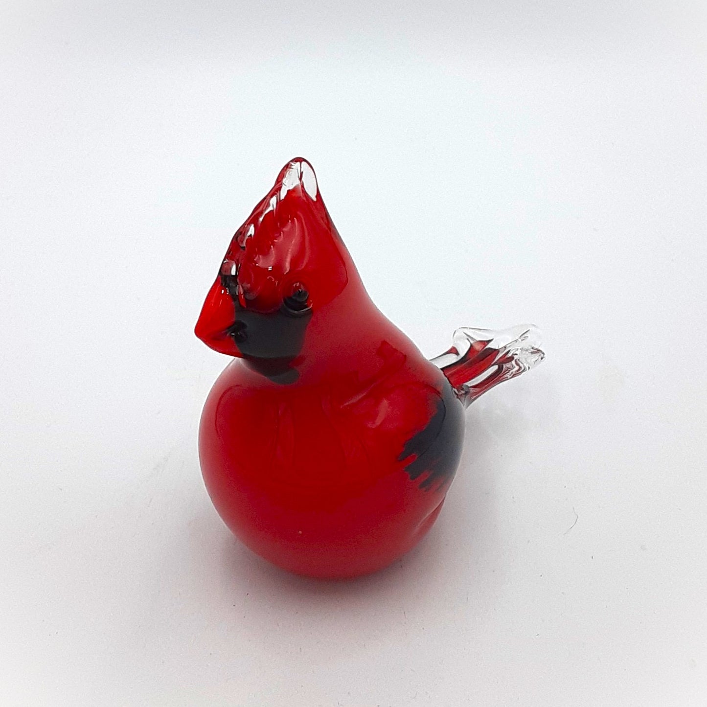 Hand Crafted Male Cardinal Paperweight