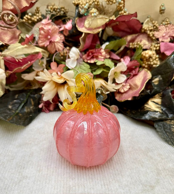 Hoogs and Crawford Rosy Pink Pumpkin - Small