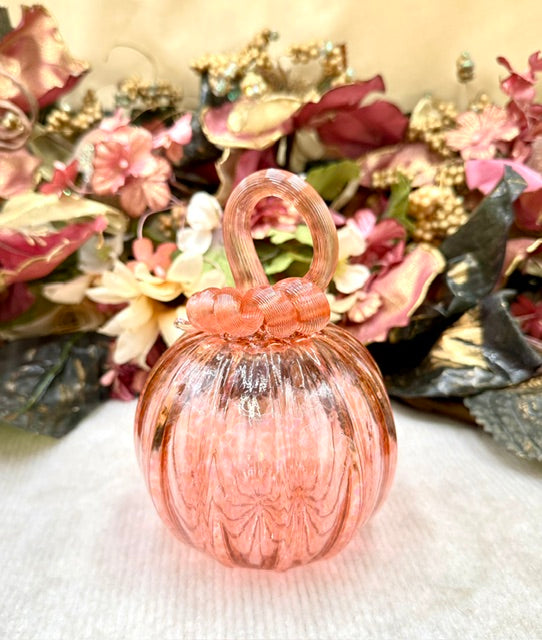 Kim Savoie Peachy Pink Pumpkin - Medium
