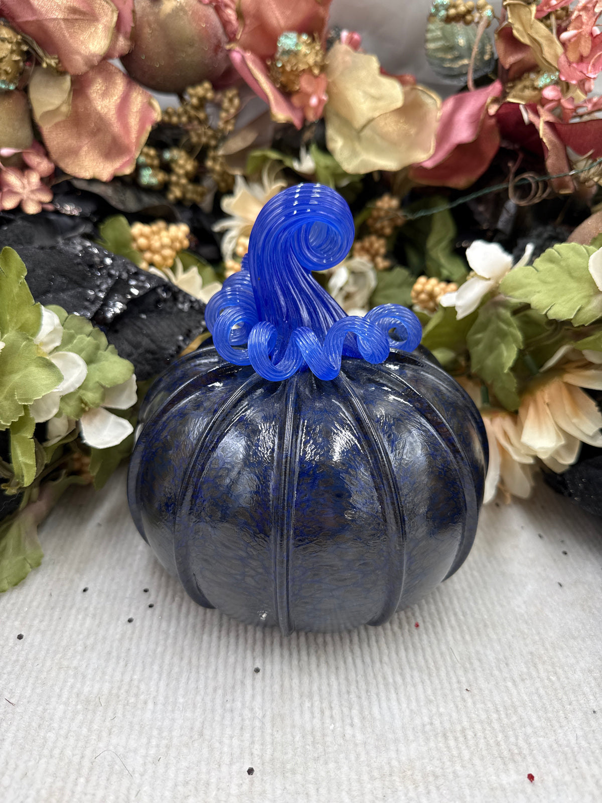 Belleau Blue Lapis Pumpkin - Large