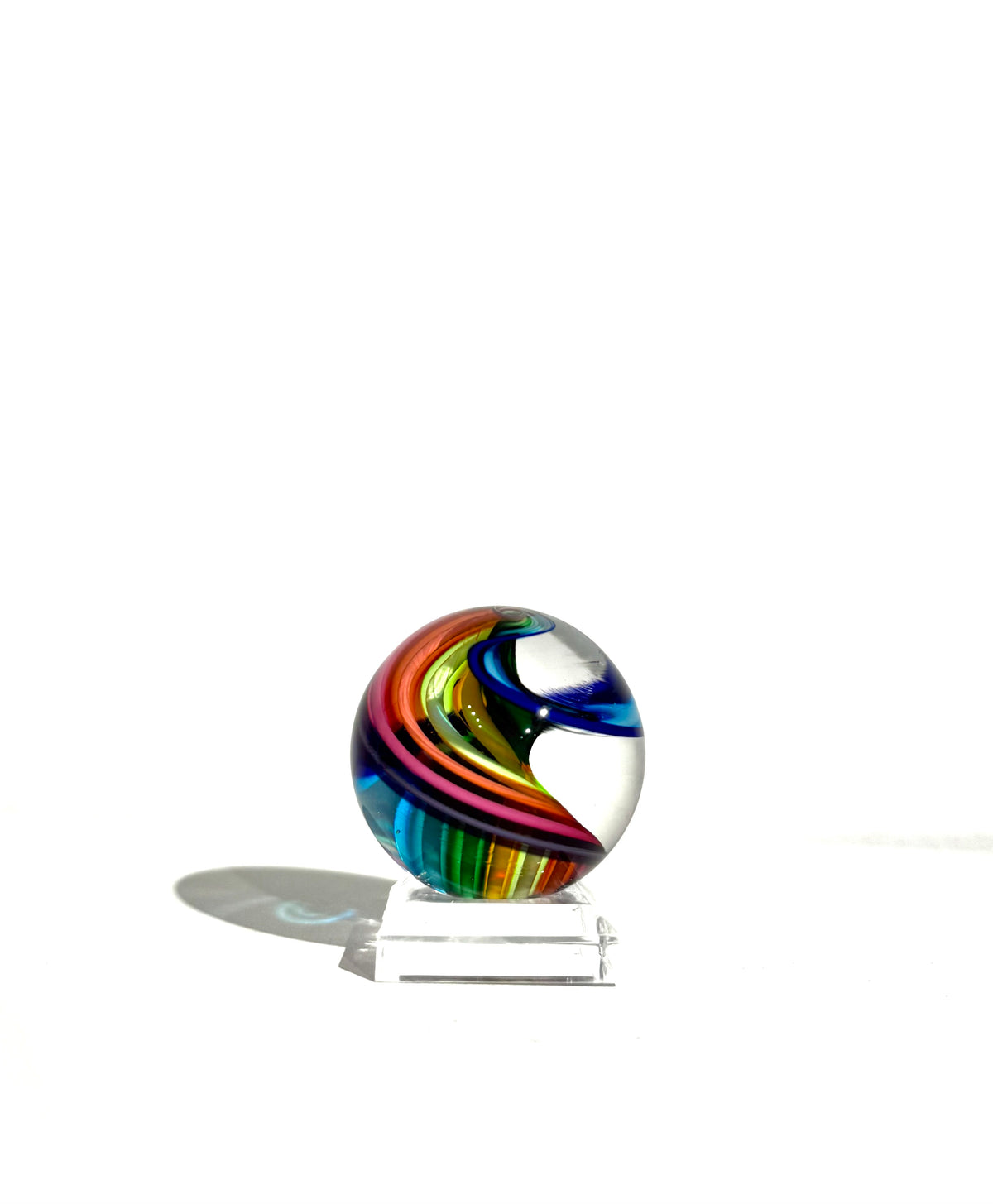 Fritz Glass Regular Stock Marble - Rainbow