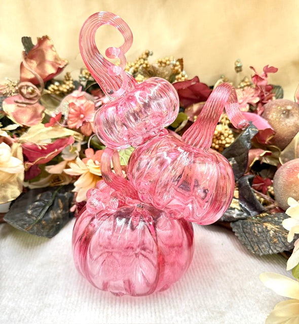 Isabel Green Topsy Turvy Pink Pumpkin - Large
