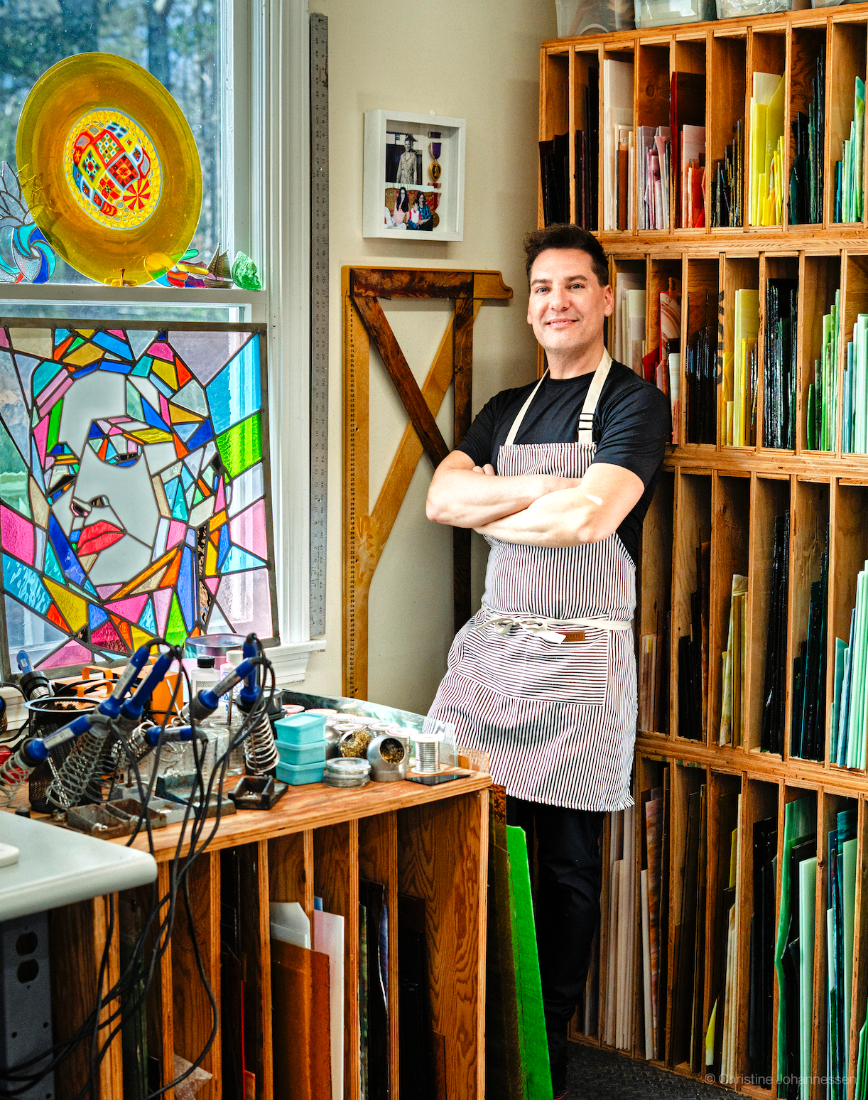 Stained Glass Sun-catcher Workshop: Led By Neil Neil Orange Peel (6/26 @ Hyannis)