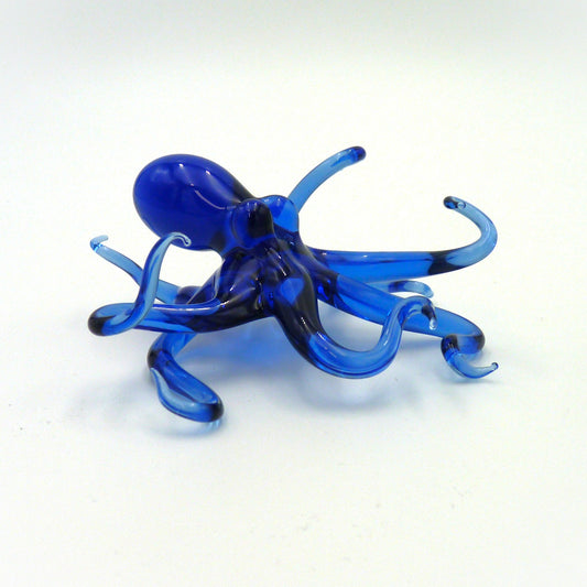 Blue Octopus W/O EYES Med-Isabel Green-