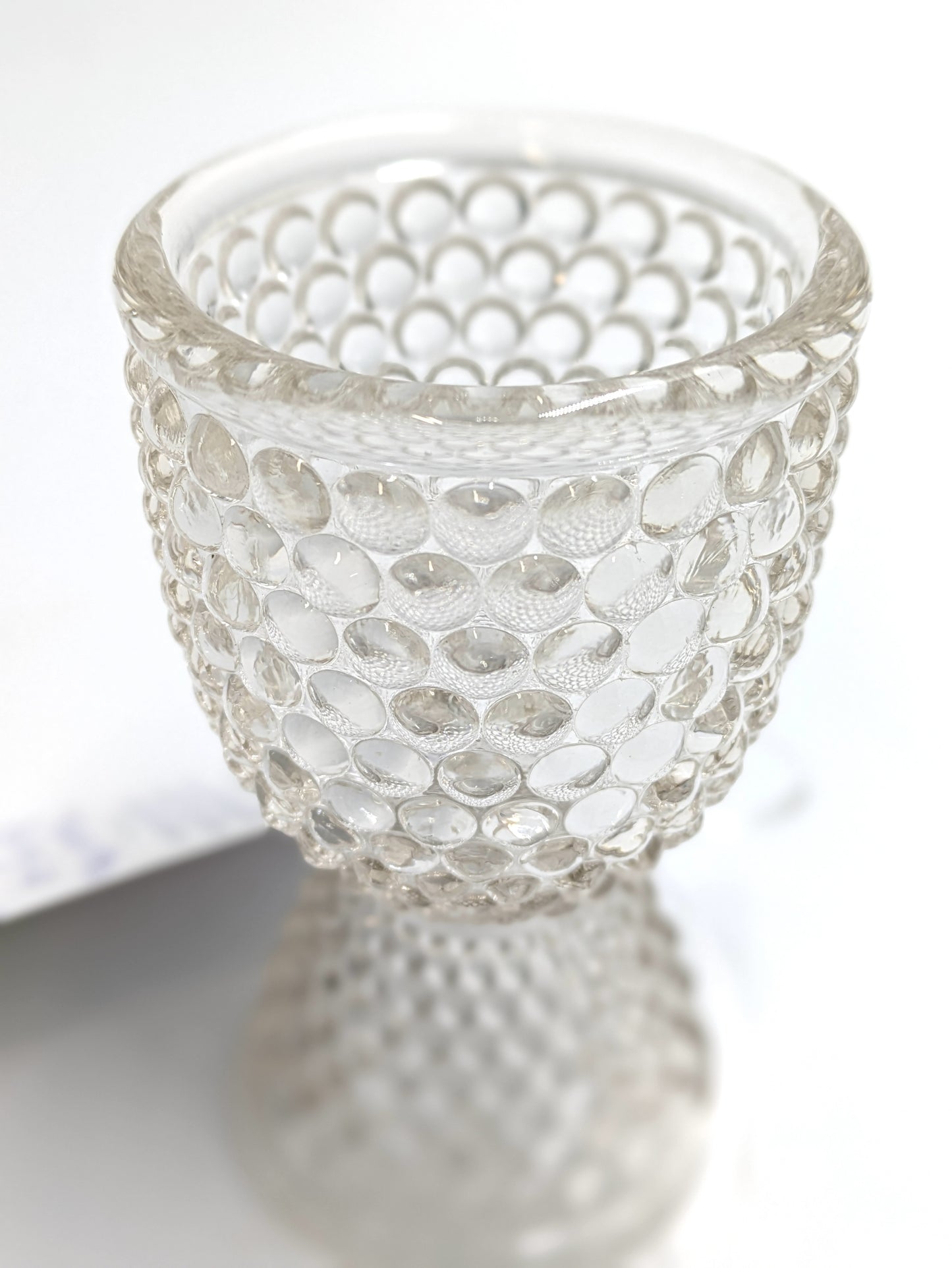 Raindrop Double Egg Cup circa 1850