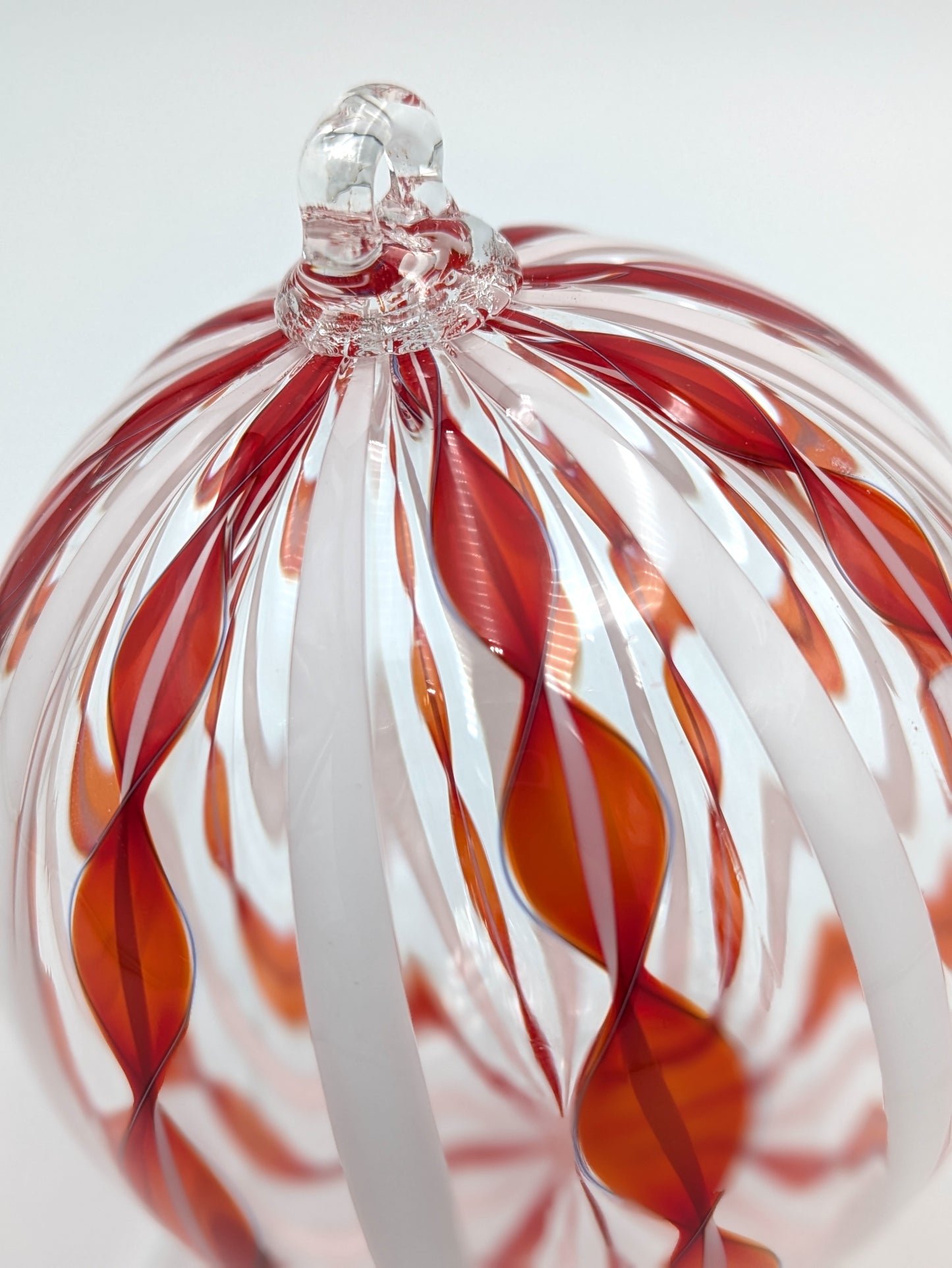 Handblown Glass Murano Cane Ornaments by Green Mountain