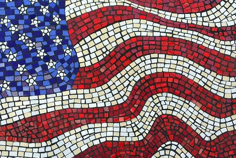 250th Celebration Flag Mosaic Workshop (Sandwich)