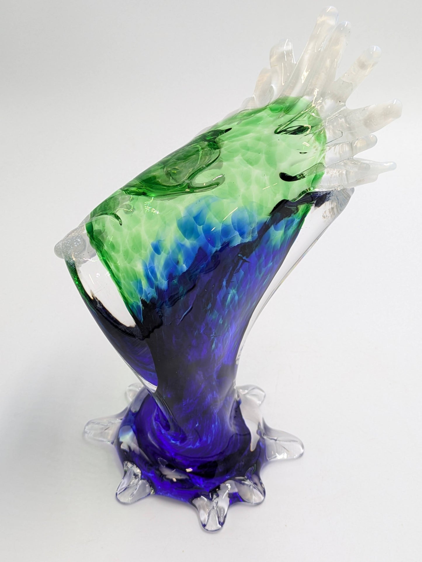 Handblown Glass Ocean Wave by McDermott