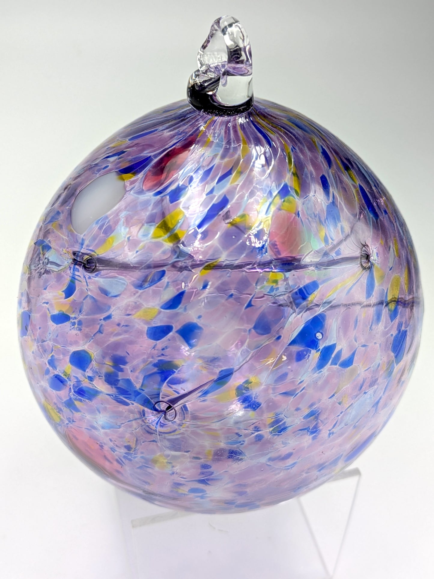 Handblown Glass Witch Ball XL by McDermott Glass Studio