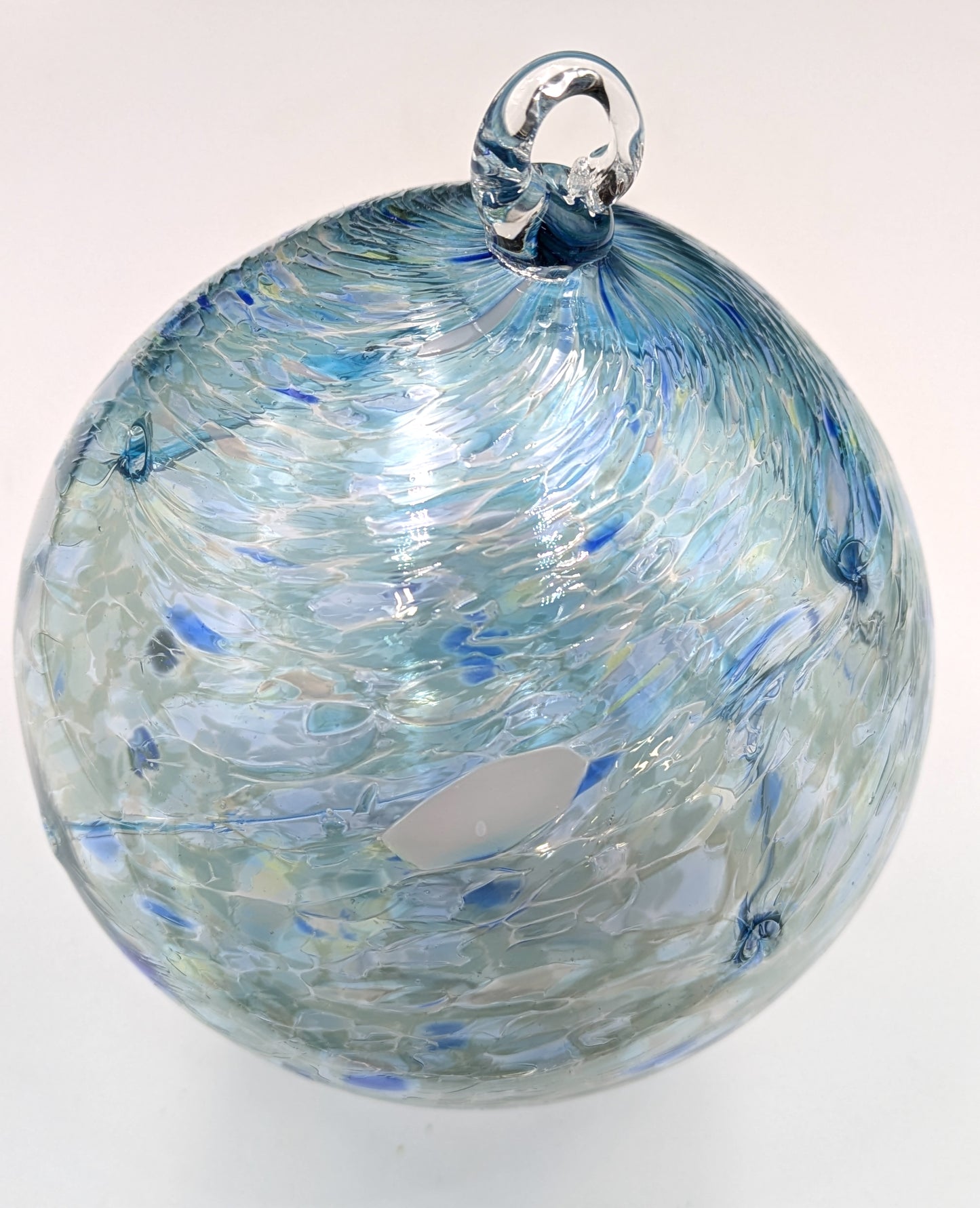 Handblown Glass Witch Ball XL by McDermott Glass Studio