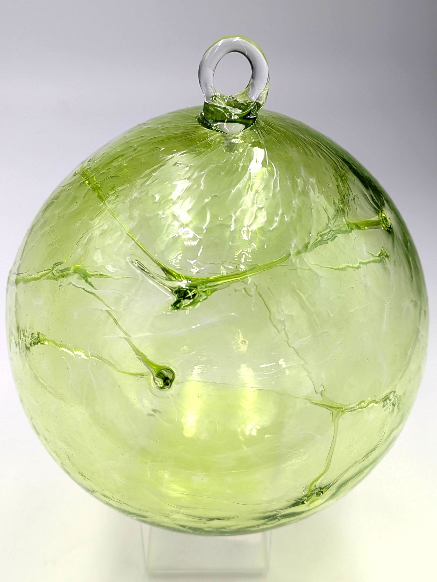 Handblown Glass Witch Ball XL by McDermott Glass Studio