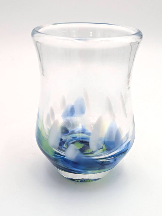 Handblown Glass Drinks Tumbler by SGM's Peter Waechter