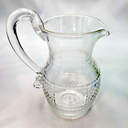 Handcrafted Diamond Quilted Sunburst Pitcher