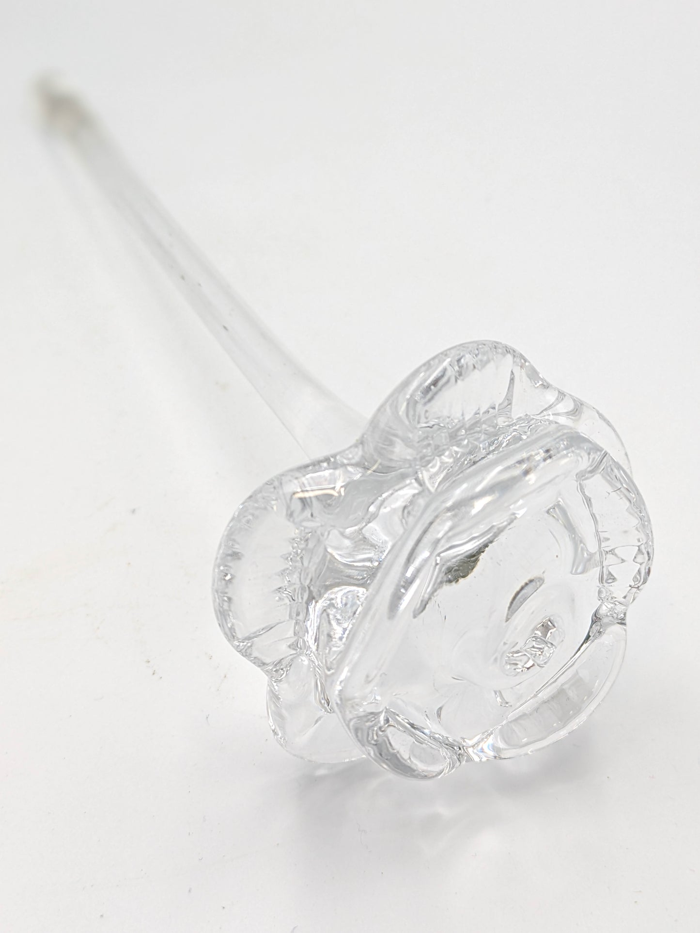 Handblown Glass Rose by Peter Waechter