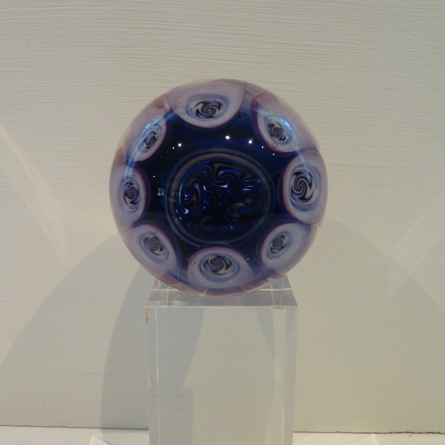 Blue and Purple Millefiori Marble