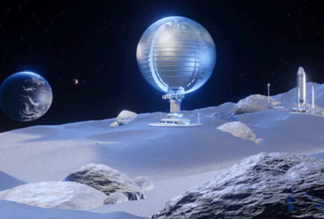 Lunar Glass Structures