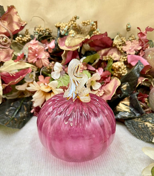 Hoogs and Crawford Dark Pink Pumpkin - Medium