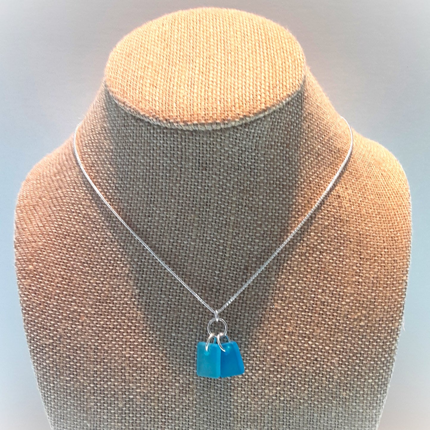 Dyad Necklace Blue/Aqua