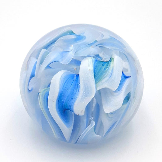 Paperweight Blue/White