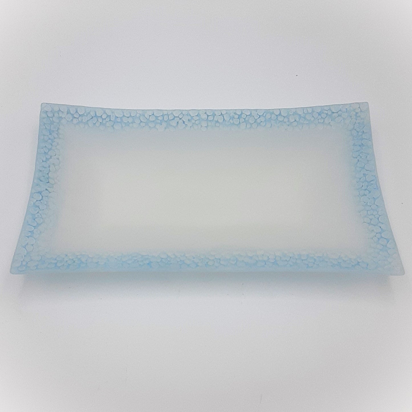 Large Rectangle Dish Seafoam Sapphire