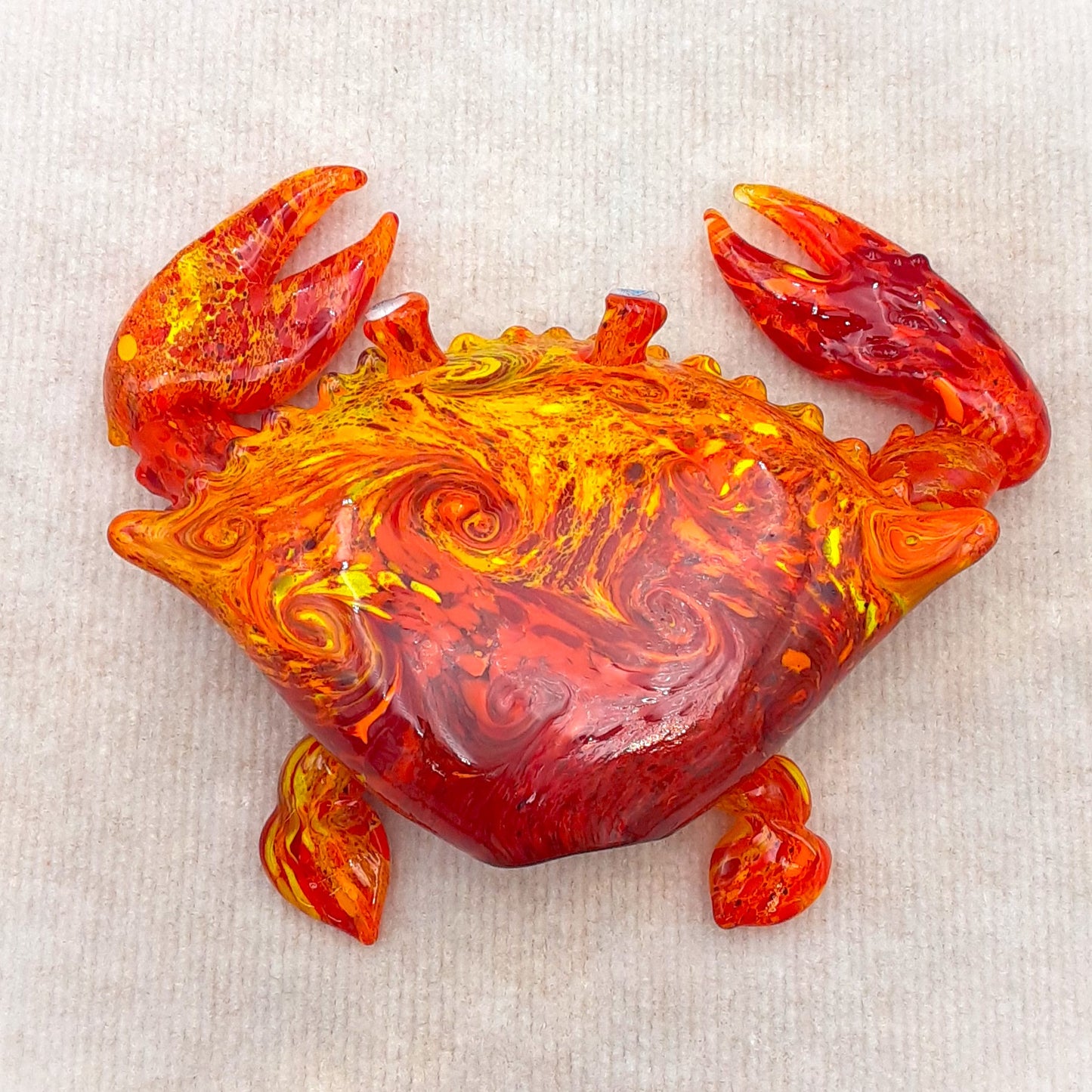 Starry Fire Crab Glossy