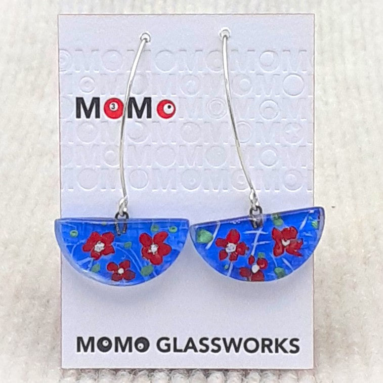 MOMO Wild Rose Fan Earrings