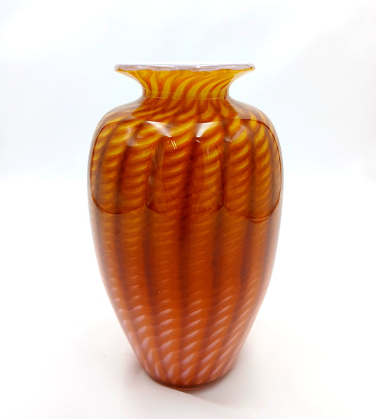 Peach Zuni Vase