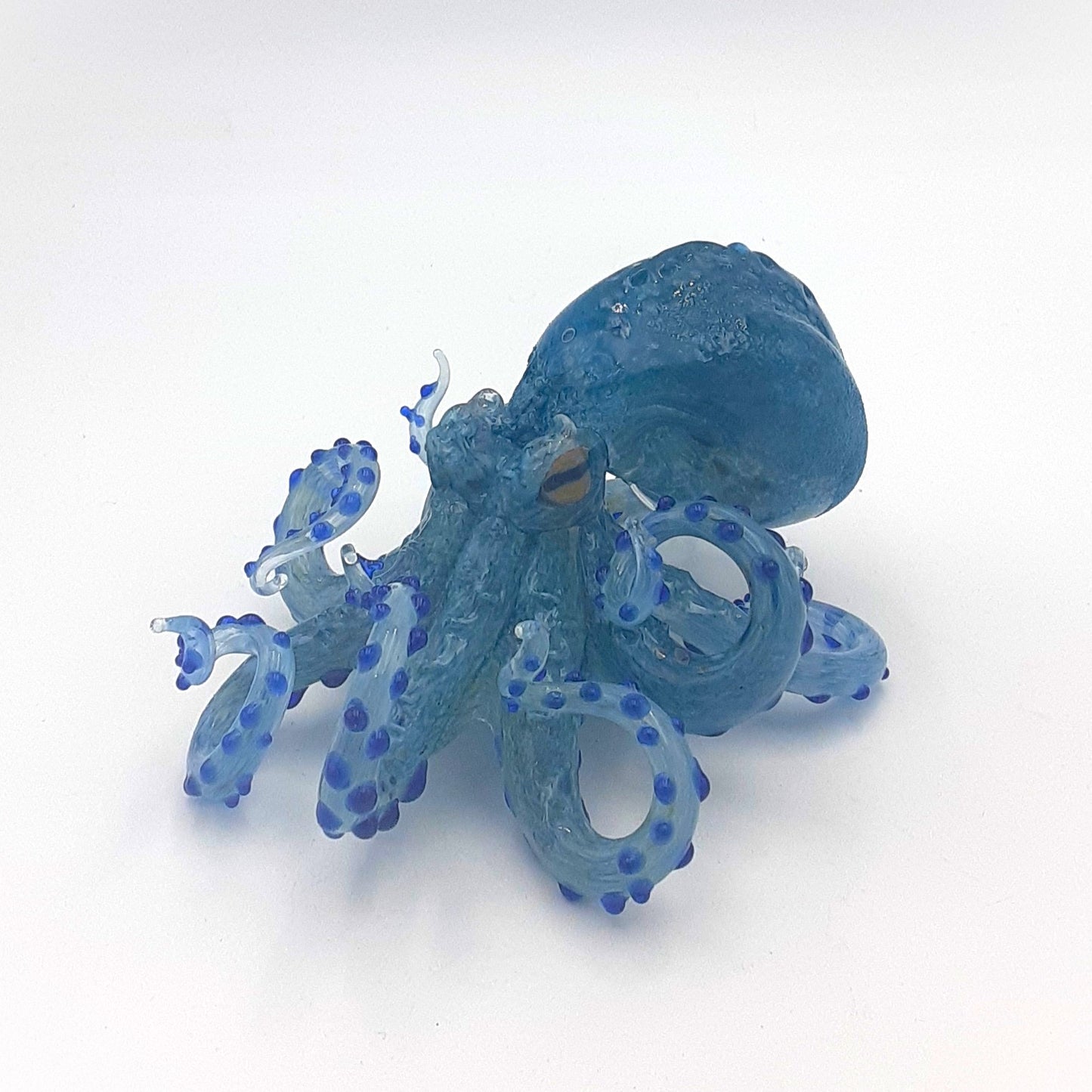 Handcrafted Blue Octopus