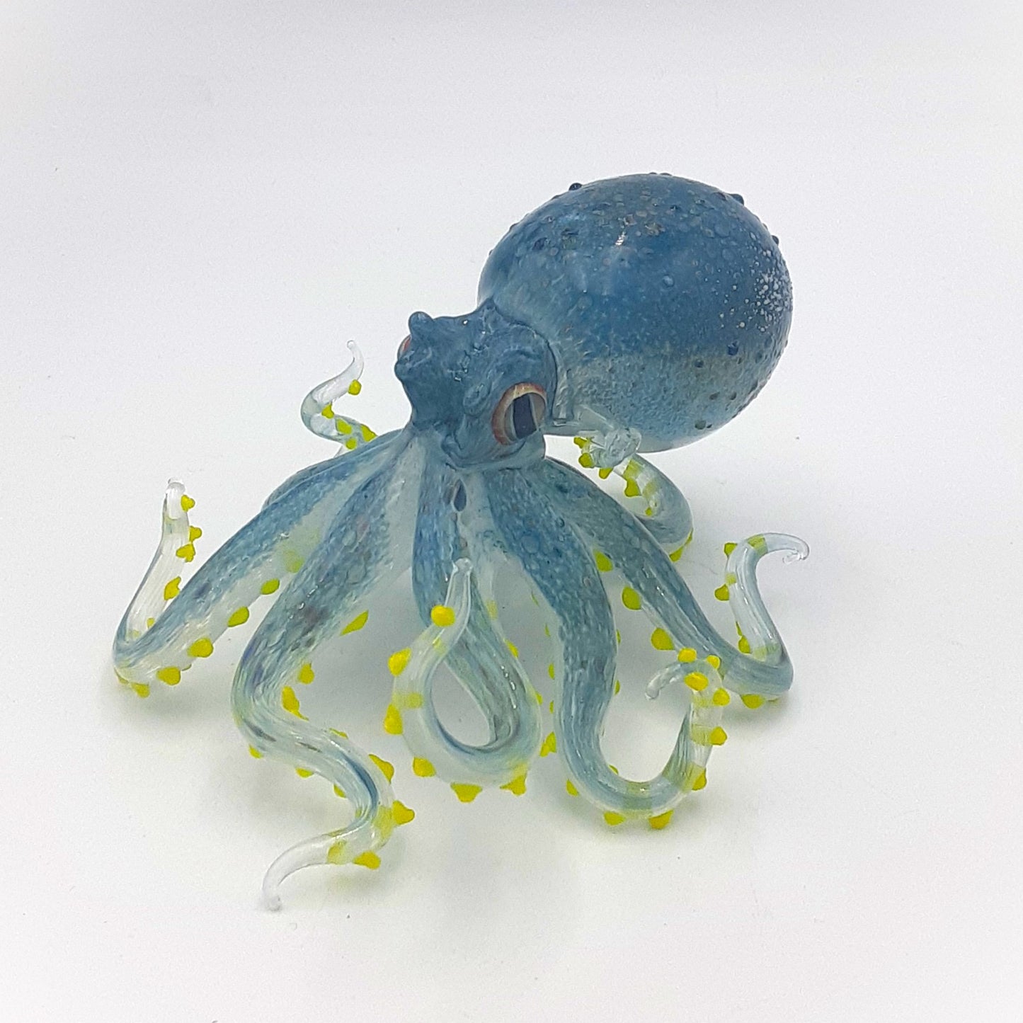 Handcrafted Blue/Yellow Octopus