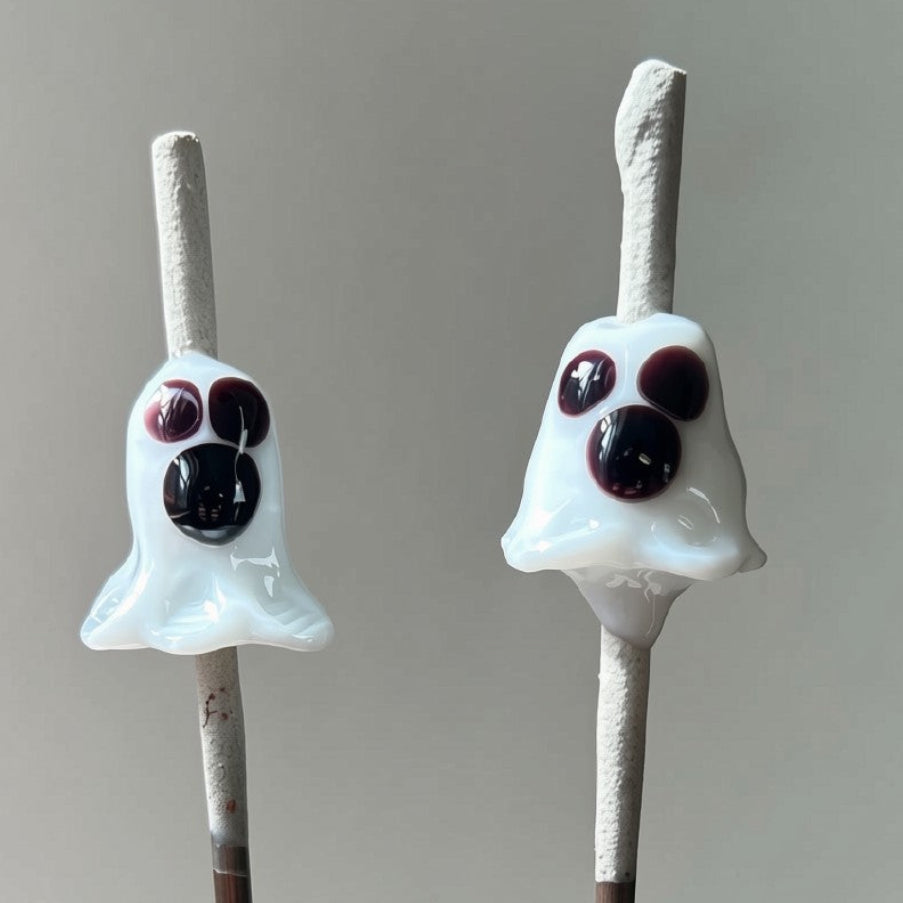 Gasping Ghosts: Soft Glass Flamework Workshop