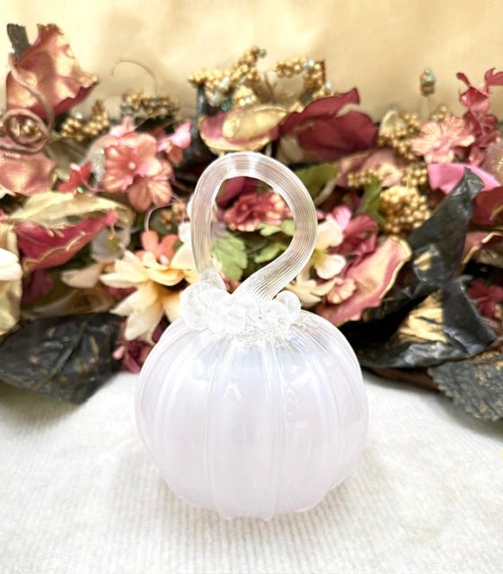 Kim Savoie Light Pink and Clear Pumpkin - Medium