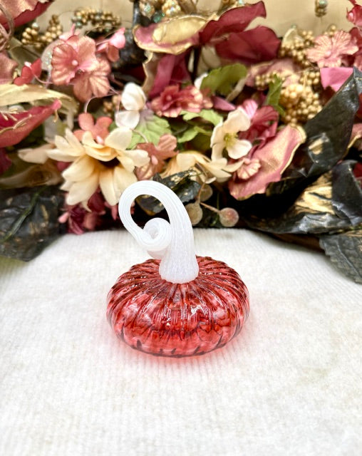 Cole Alexander Rouge Pink Spotted Pumpkin - Mini