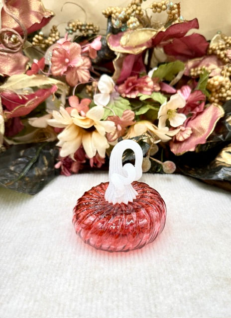 Cole Alexander Rouge Pink Spotted Pumpkin - Mini