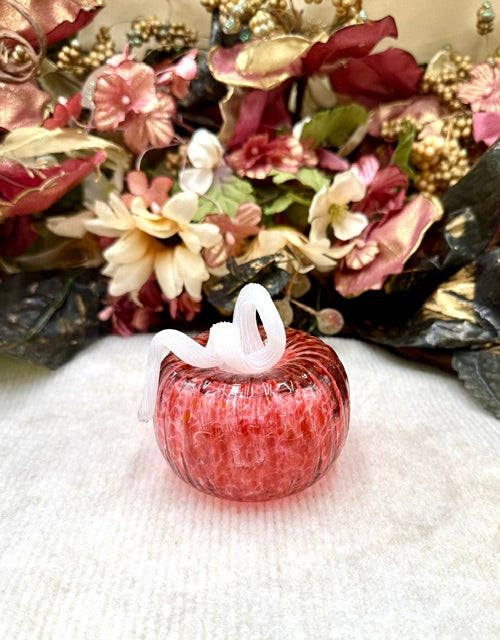 Cole Alexander Rouge Pink Spotted Pumpkin - Mini