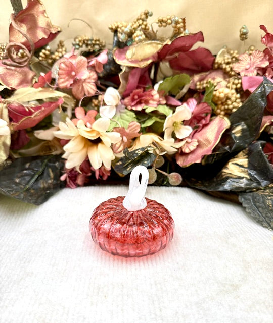Cole Alexander Rouge Pink Spotted Pumpkin - Mini