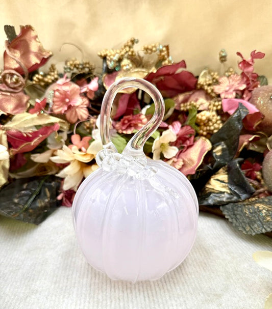 Kim Savoie Light Pink and Clear Pumpkin - Medium