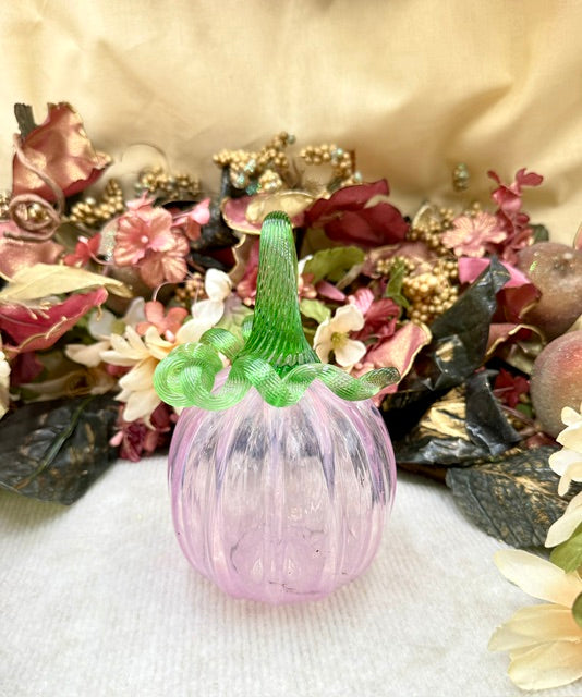 SGM Light Pink and Green Pumpkin - Small