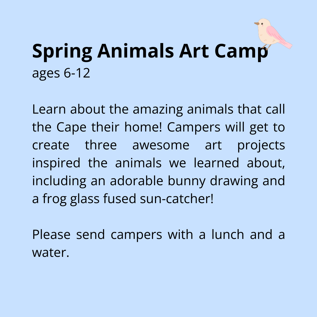 Spring Animals Art Camp