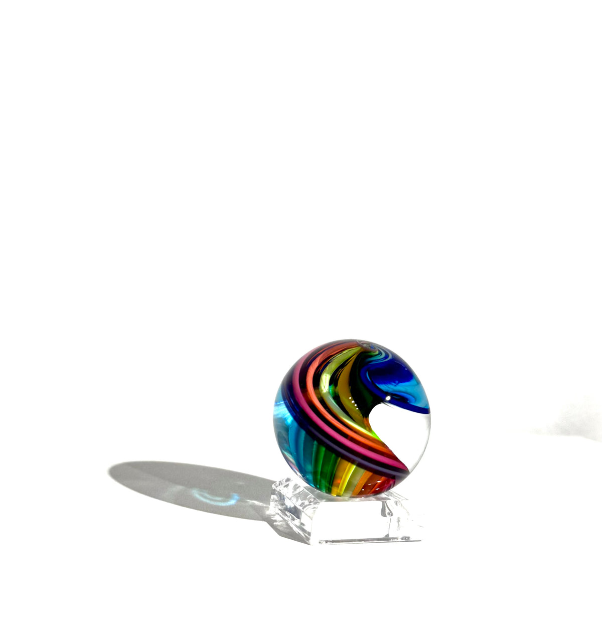 Fritz Glass Regular Stock Marble - Rainbow