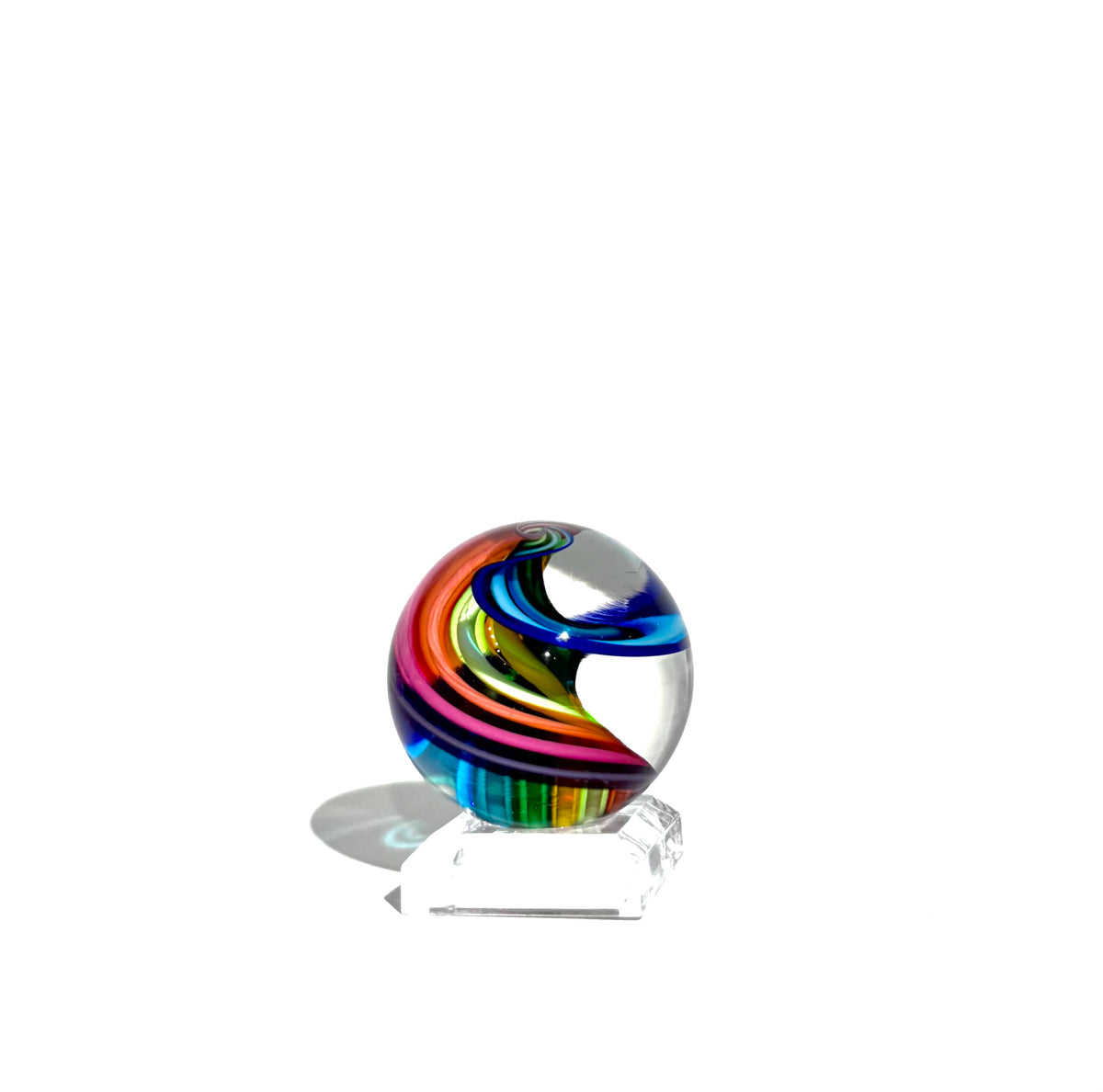 Fritz Glass Regular Stock Marble - Rainbow