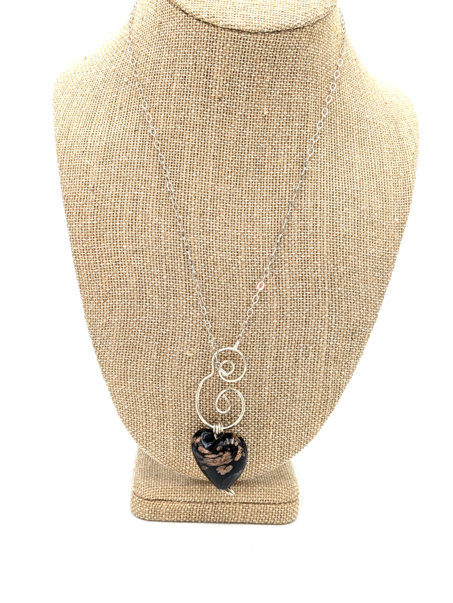 Heart Shaped Statement Necklace