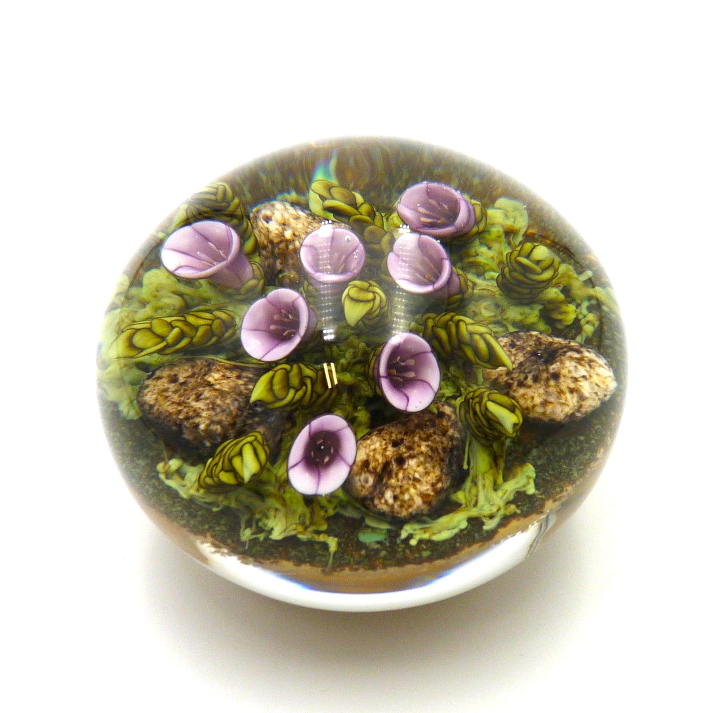 Large Floral Paperweight