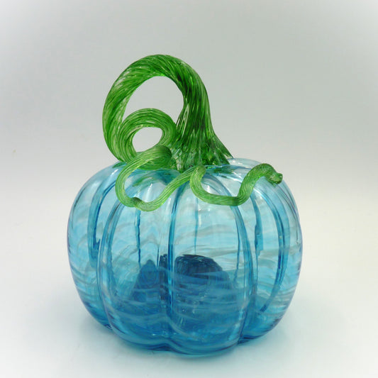 Magyar Swirl Pumpkin Large Light Blue